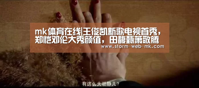 mk体育在线|王俊凯新歌电视首秀,郑恺邓伦大秀颜值,田馥甄萧敬腾情歌对唱?(图3) mk体育入口